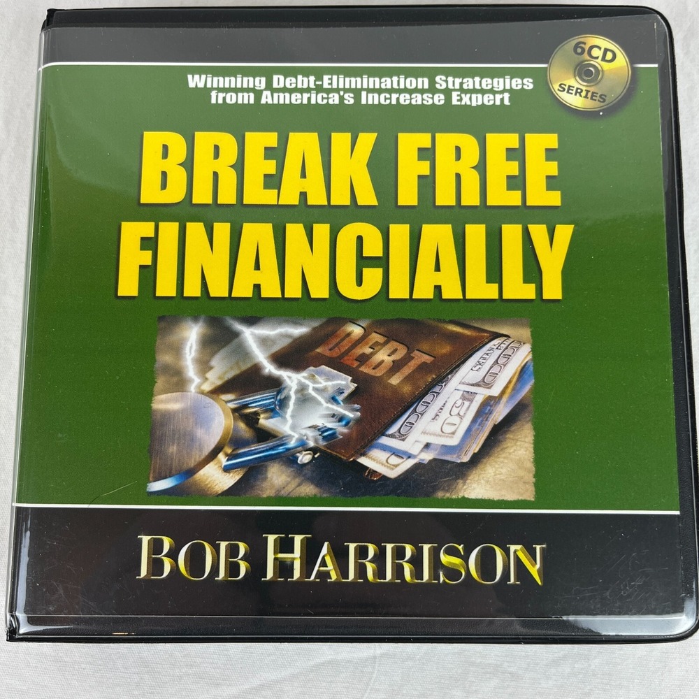 Bob Harrison Dr. Increase Break Free‎ Financially 6 CD set + MP3